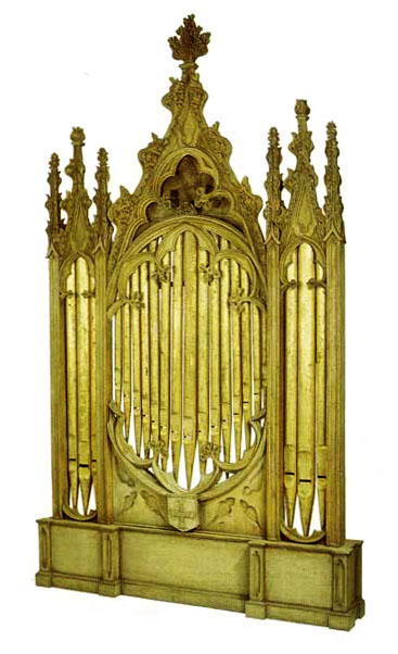 Harewood Organ Screen