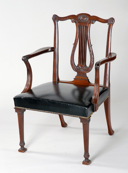 Chippendale Library Chair